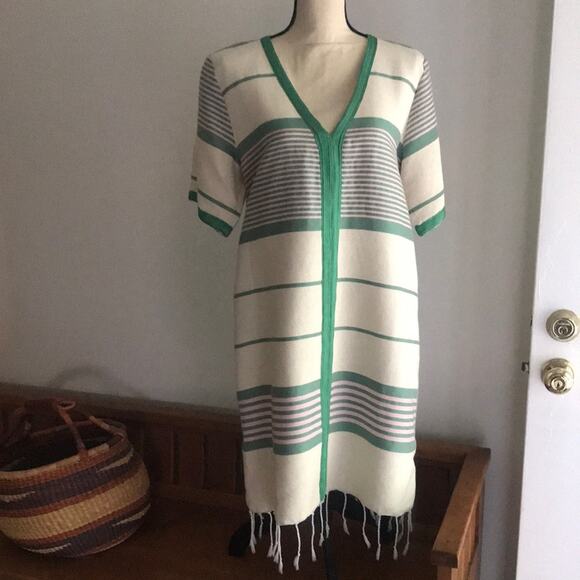Laurence Heller kaftan tunic caftan designer luxury L XL - Picture 3 of 12